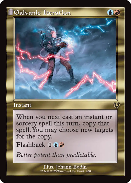 Galvanic Iteration (Retro Frame) [Innistrad Remastered] - MTG Single