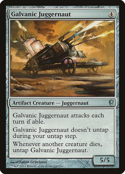 Galvanic Juggernaut [Conspiracy] - MTG Single