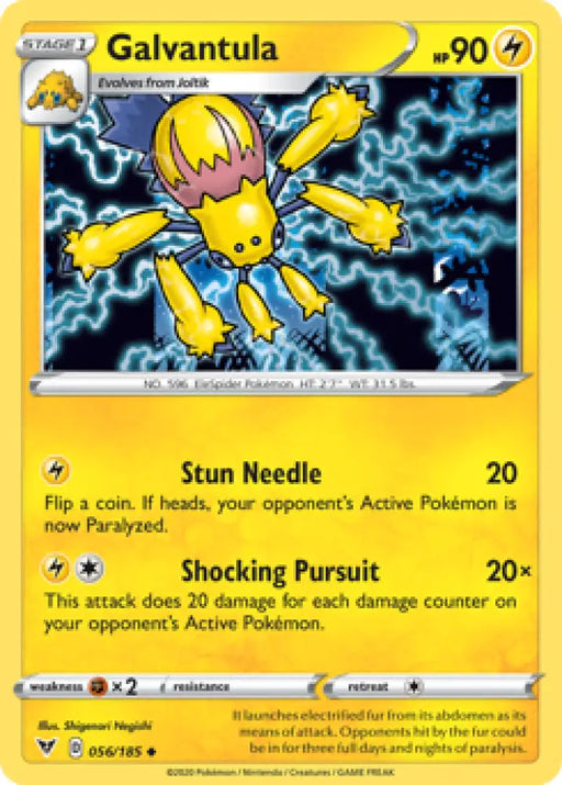 Galvantula (056/185) [Sword & Shield: Vivid Voltage] - Pokemon Single