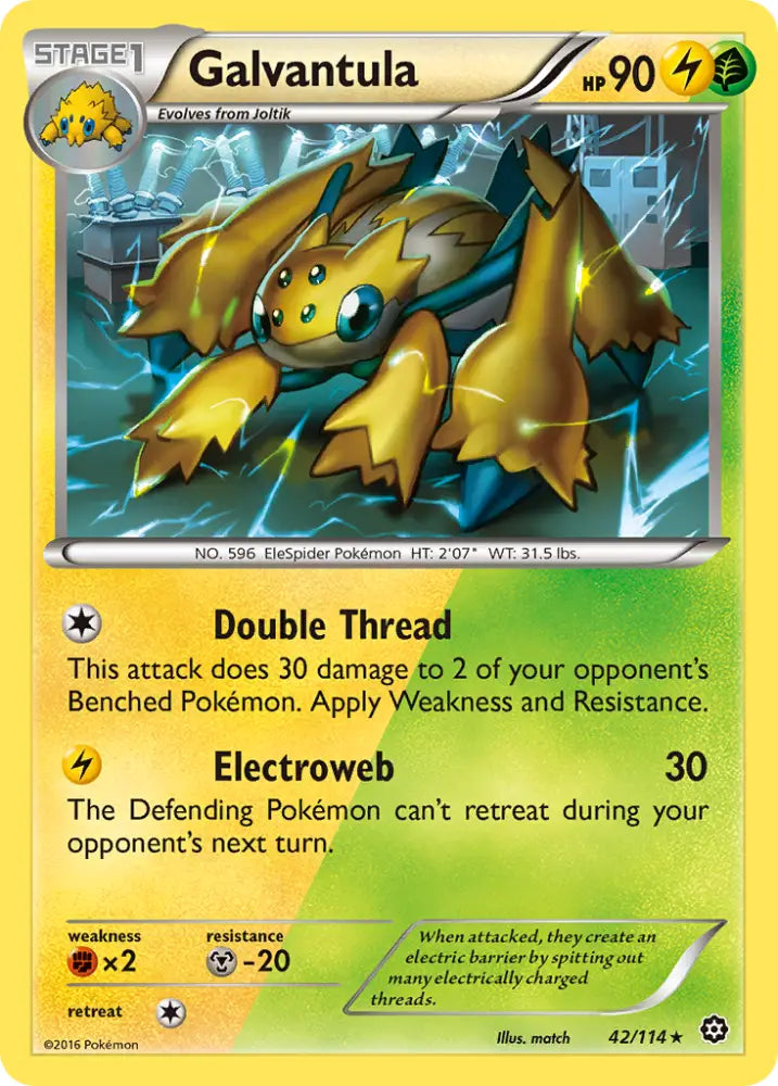 Galvantula (42/114) [XY: Steam Siege] - Pokemon Single