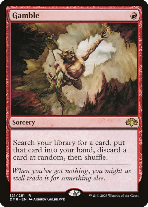 Gamble [Dominaria Remastered] - MTG Single