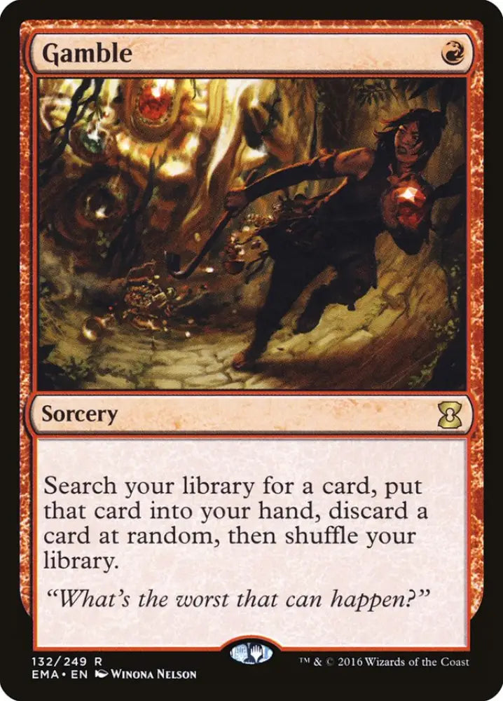 Gamble [Eternal Masters] - MTG Single