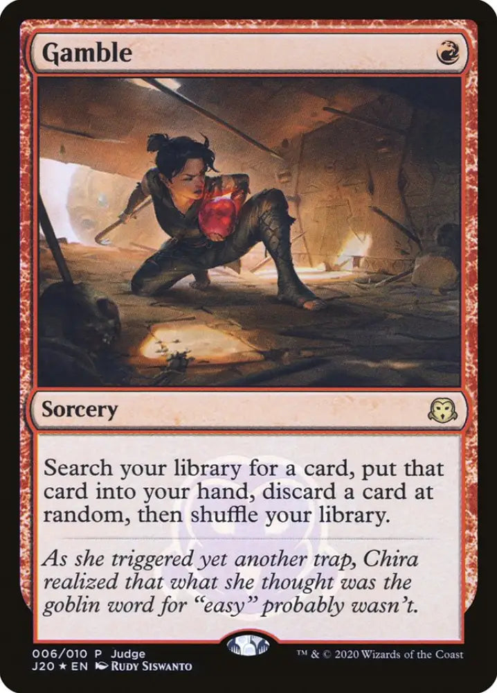Gamble [Judge Gift Cards 2020] - MTG Single