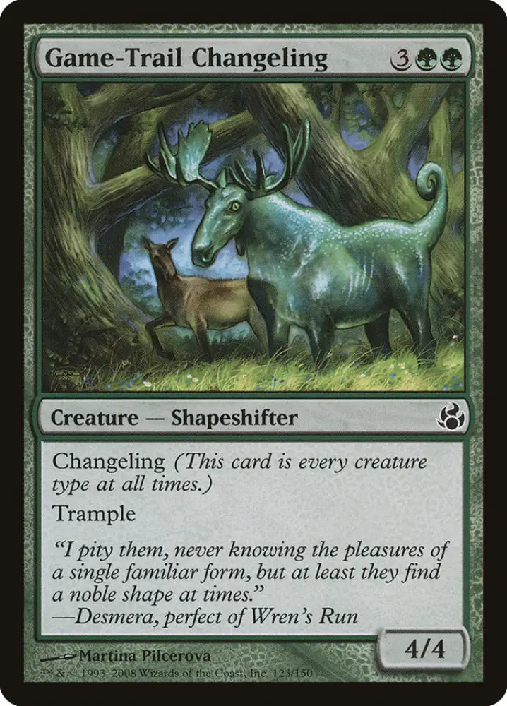 Game-Trail Changeling [Morningtide] - MTG Single