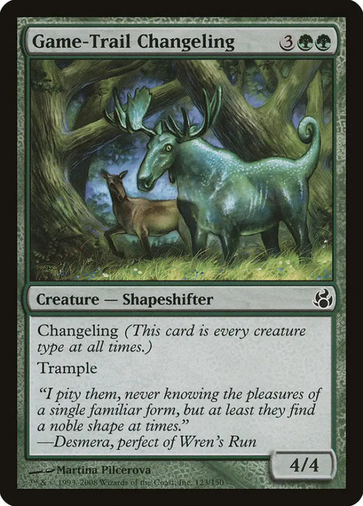 Game-Trail Changeling [Morningtide] - MTG Single