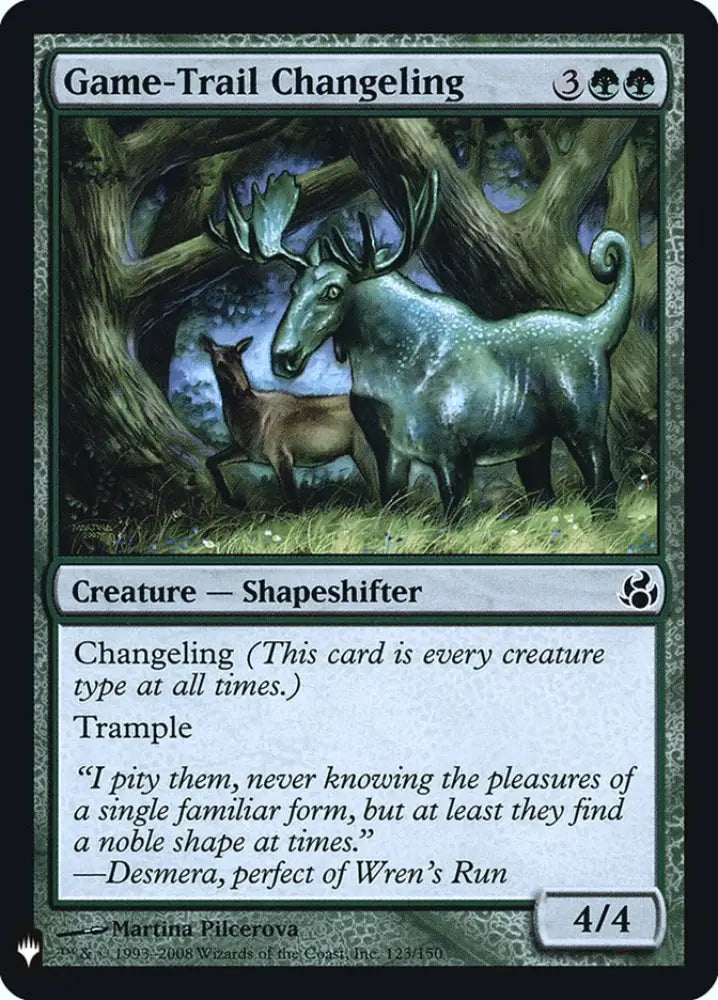 Game-Trail Changeling [Mystery Booster] - MTG Single