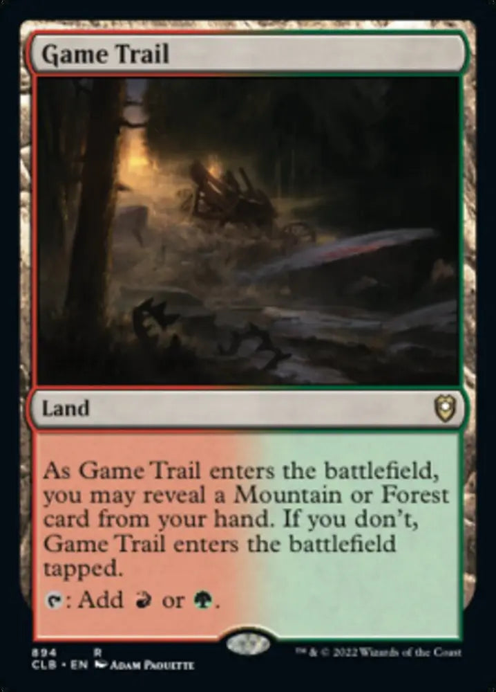 Game Trail [Commander Legends: Battle for Baldur’s Gate] - MTG Single