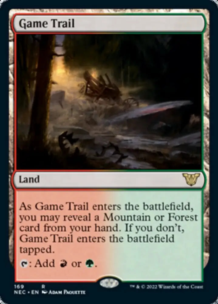Game Trail [Kamigawa: Neon Dynasty Commander] - MTG Single