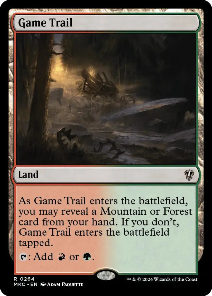 Game Trail [Murders at Karlov Manor Commander] - MTG Single