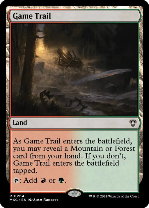 Game Trail [Murders at Karlov Manor Commander] - MTG Single