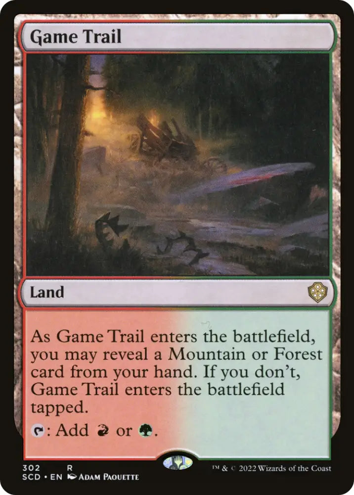 Game Trail [Starter Commander Decks] - MTG Single