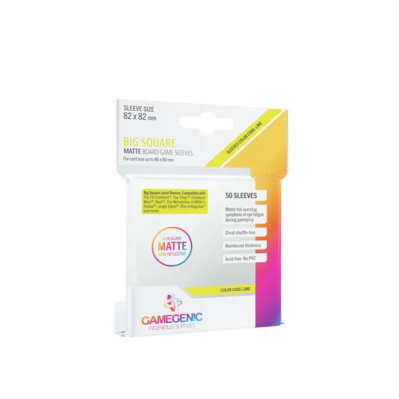 Gamegenic - Matte Big Square 82mm X 82mm (50) - Accessoire