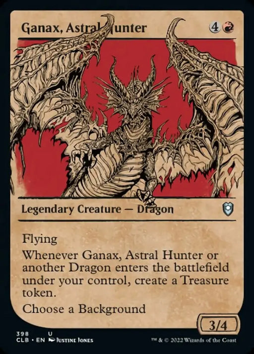 Ganax Astral Hunter (Showcase) [Commander Legends: Battle for Baldur’s Gate] - MTG Single