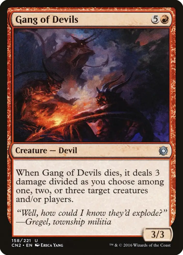 Gang of Devils [Conspiracy: Take the Crown] - MTG Single