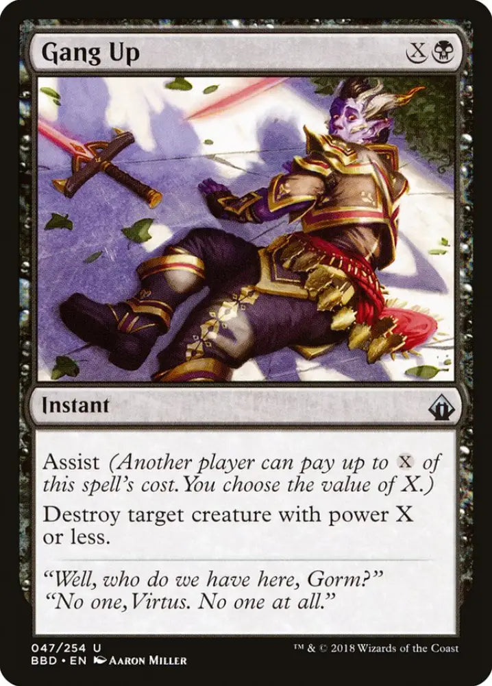 Gang Up [Battlebond] - MTG Single