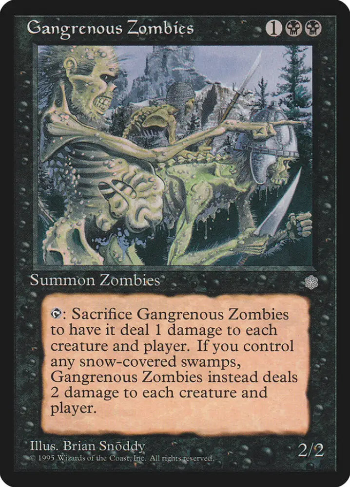 Gangrenous Zombies [Ice Age] - MTG Single