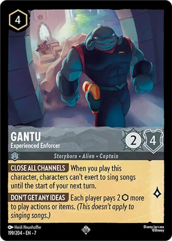 Gantu - Experienced Enforcer (199/204) [Archazia’s Island] - Lorcana Single