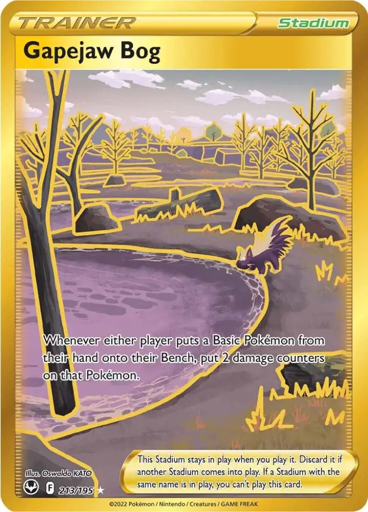 Gapejaw Bog (213/195) [Sword & Shield: Silver Tempest] - Pokemon Single