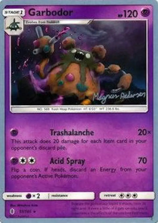 Garbodor (51/145) (Garbanette - Magnus Pedersen) [World Championships 2018] - Pokemon Single