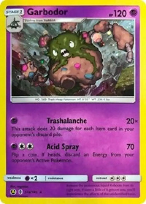 Garbodor (51a/145) (Cosmos Holo) (Alternate Art Promo) [Sun & Moon: Guardians Rising] - Pokemon Single