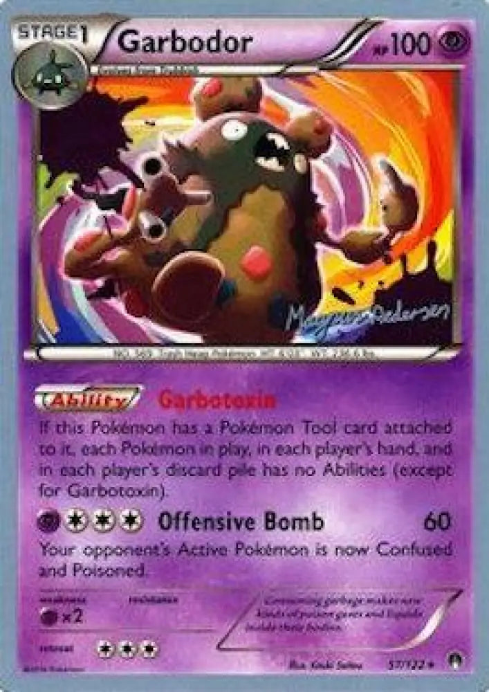 Garbodor (57/122) (Garbanette - Magnus Pedersen) [World Championships 2018] - Pokemon Single
