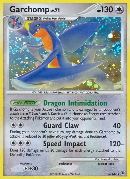 Garchomp (5/147) [Platinum: Supreme Victors] - Pokemon Single