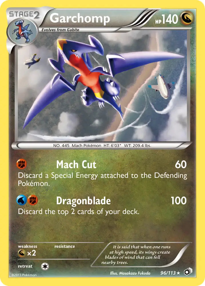 Garchomp (96/113) [Black & White: Legendary Treasures] - Pokemon Single