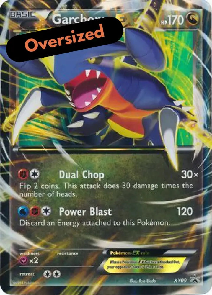 Garchomp EX (XY09) (Jumbo Card) [XY: Black Star Promos] - Pokemon Single