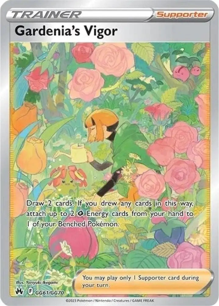 Gardenia’s Vigor (GG61/GG70) [Sword & Shield: Crown Zenith] - Pokemon Single