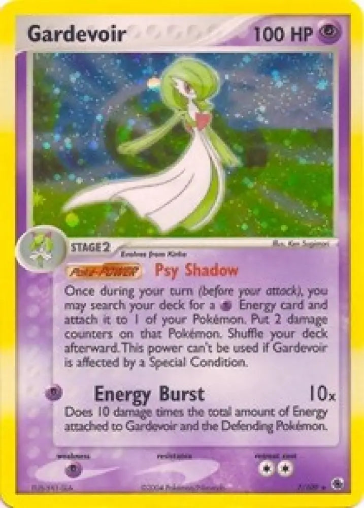 Gardevoir (7/149) [EX: Battle Stadium] - Pokemon Single