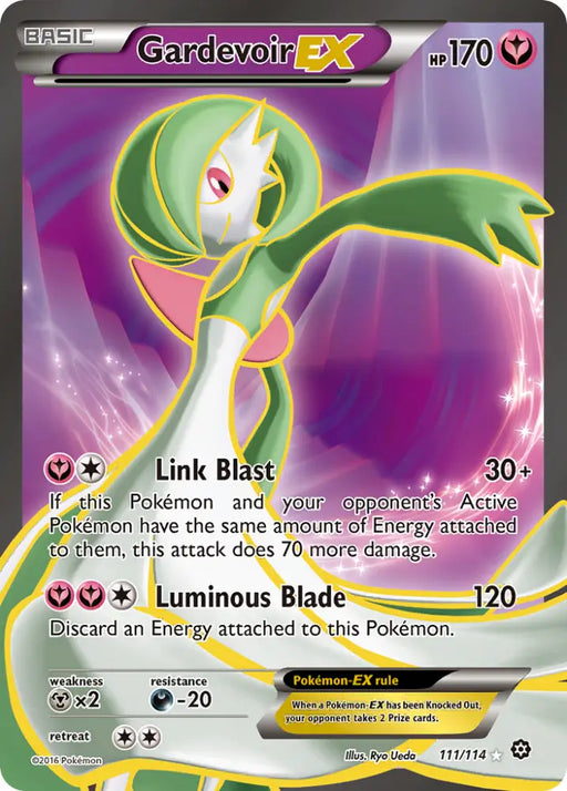 Gardevoir EX (111/114) [XY: Steam Siege] - Pokemon Single