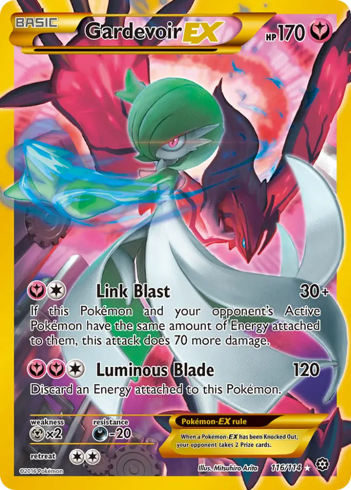 Gardevoir EX (116/114) [XY: Steam Siege] - Pokemon Single