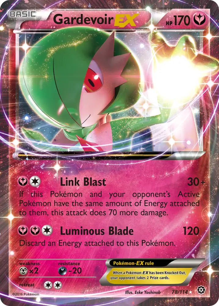 Gardevoir EX (78/114) [XY: Steam Siege] - Pokemon Single