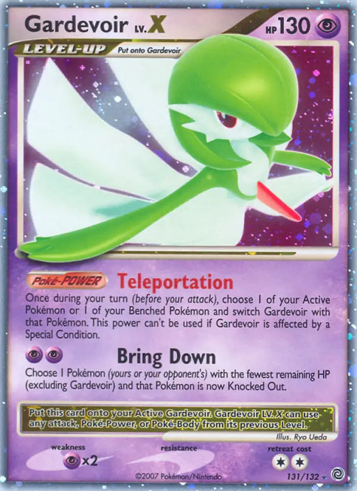 Gardevoir LV.X (131/132) [Diamond & Pearl: Secret Wonders] - Pokemon Single