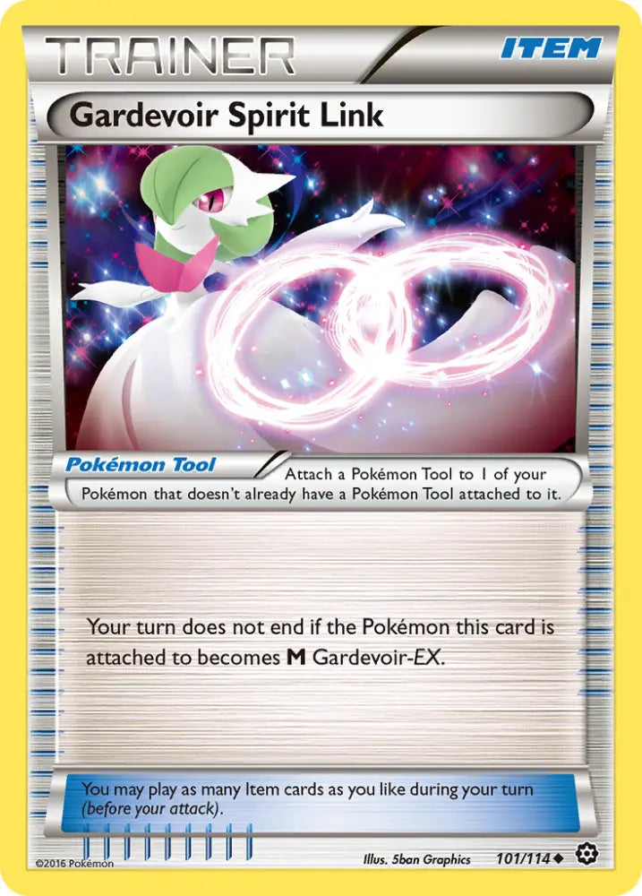 Gardevoir Spirit Link (101/114) [XY: Steam Siege] - Pokemon Single