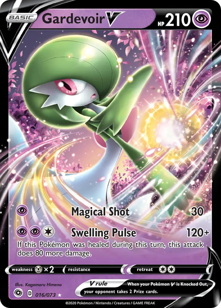 Gardevoir V (016/073) [Sword & Shield: Champion’s Path] - Pokemon Single