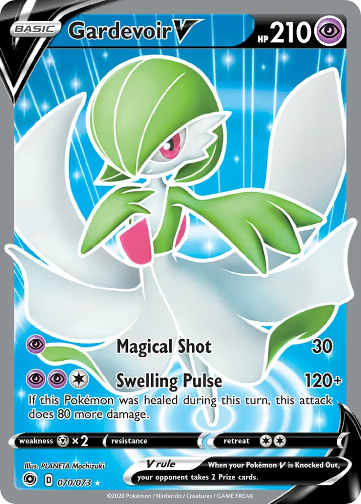 Gardevoir V (070/073) [Sword & Shield: Champion’s Path] - Pokemon Single