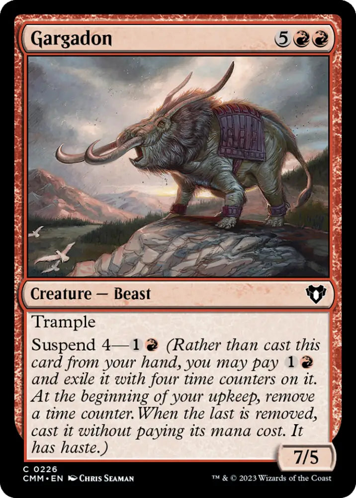 Gargadon [Commander Masters] - MTG Single