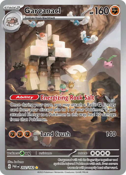 Garganacl (202/182) [Scarlet & Violet: Paradox Rift] - Pokemon Single