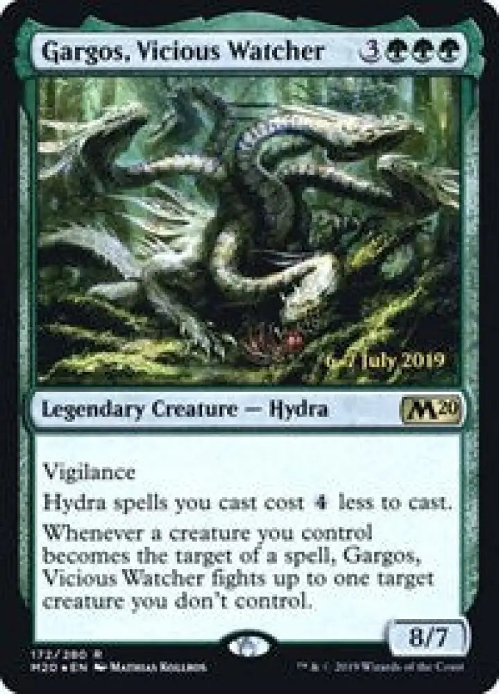 Gargos, Vicious Watcher (172) [Prerelease Cards]