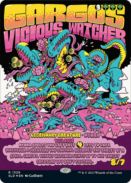 Gargos Vicious Watcher [Secret Lair Drop Series] - MTG Single