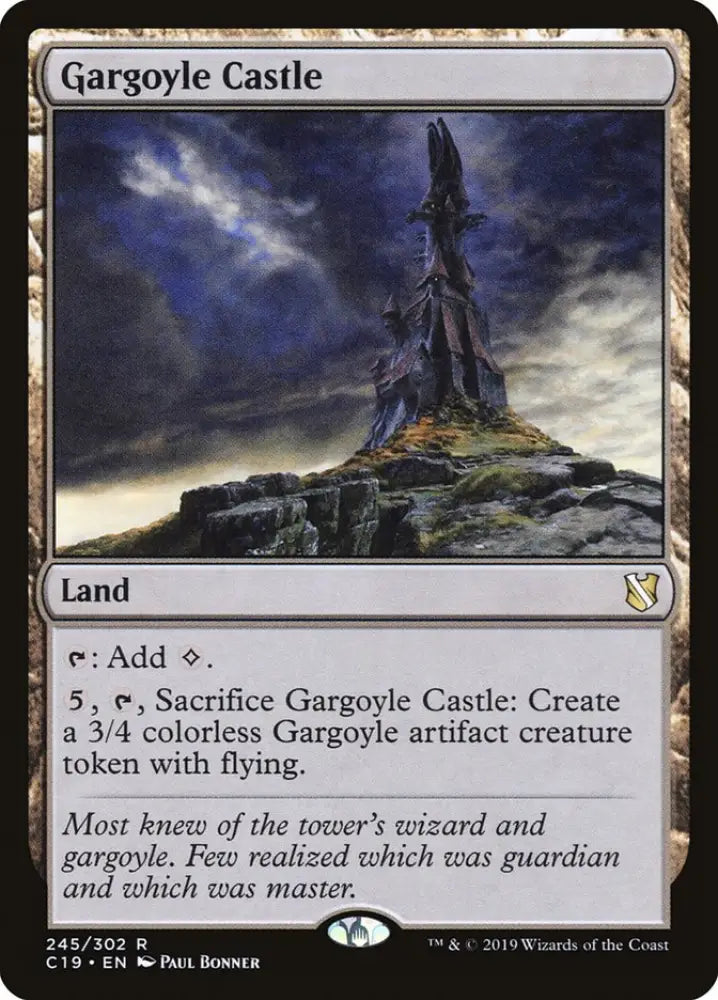 Gargoyle Castle [Commander 2019] - MTG Single