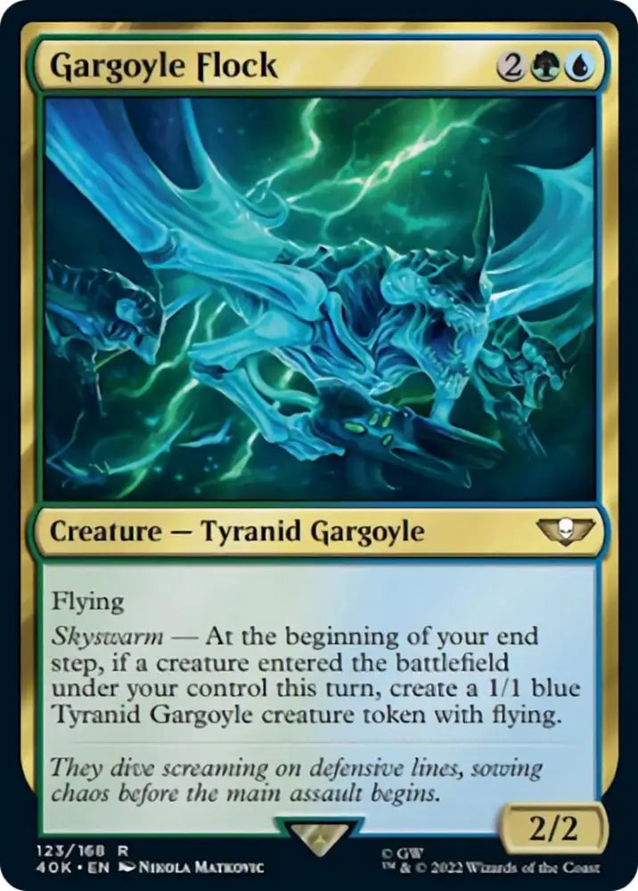 Gargoyle Flock [Warhammer 40,000] - MTG Single