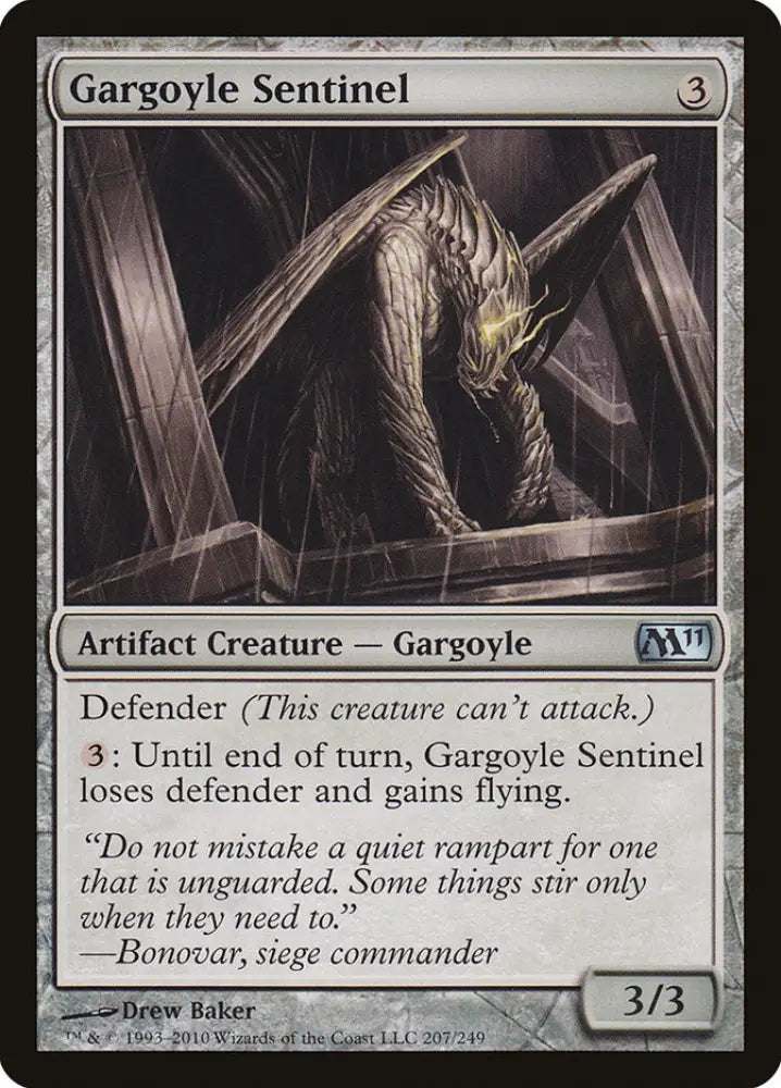 Gargoyle Sentinel [Magic 2011] - MTG Single