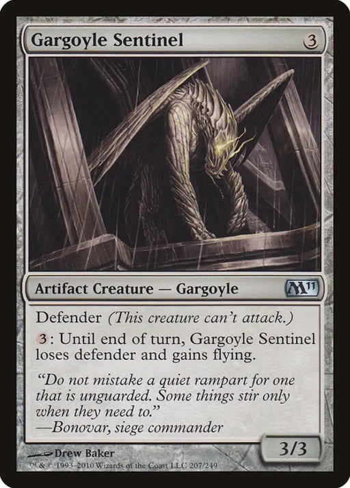 Gargoyle Sentinel [Magic 2011] - MTG Single