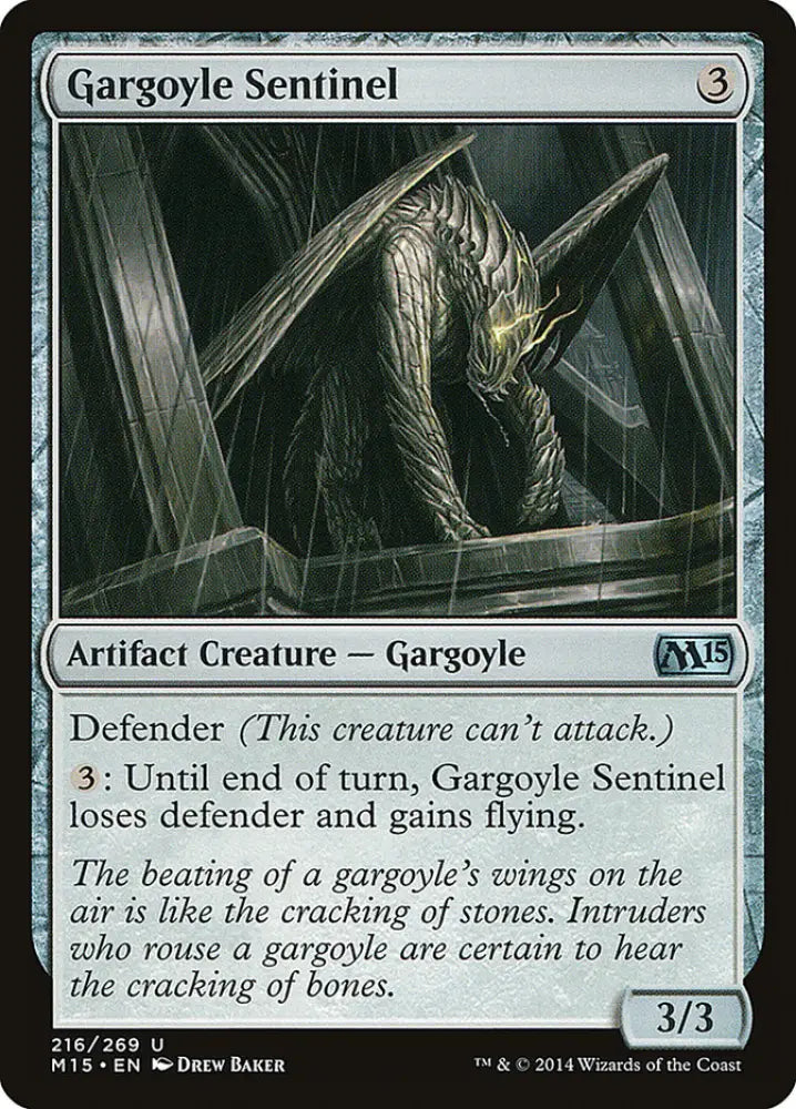Gargoyle Sentinel [Magic 2015] - MTG Single