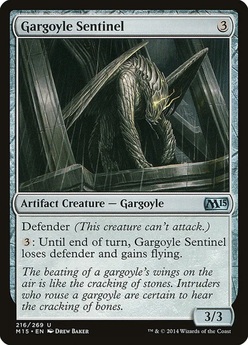 Gargoyle Sentinel [Magic 2015] - MTG Single