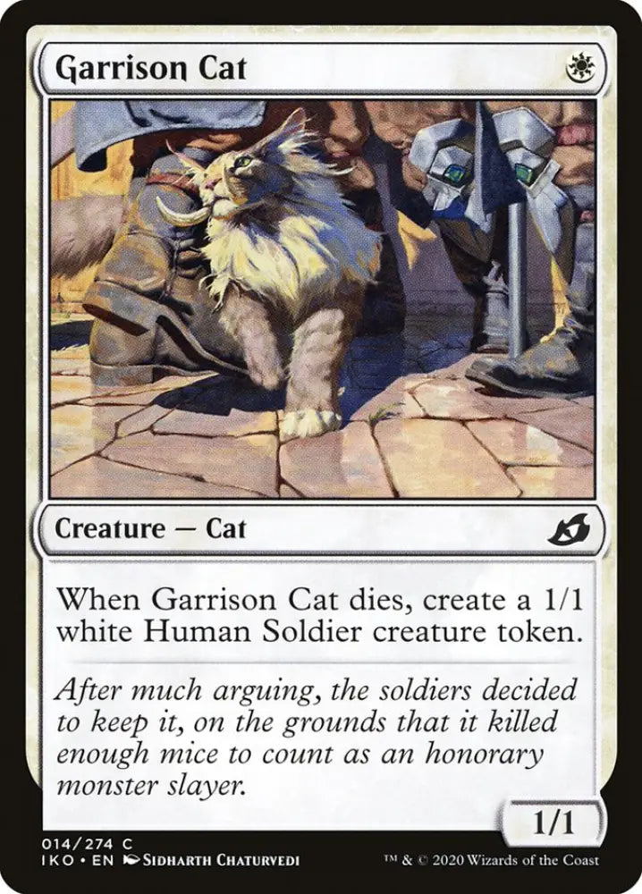 Garrison Cat [Ikoria: Lair of Behemoths] - MTG Single