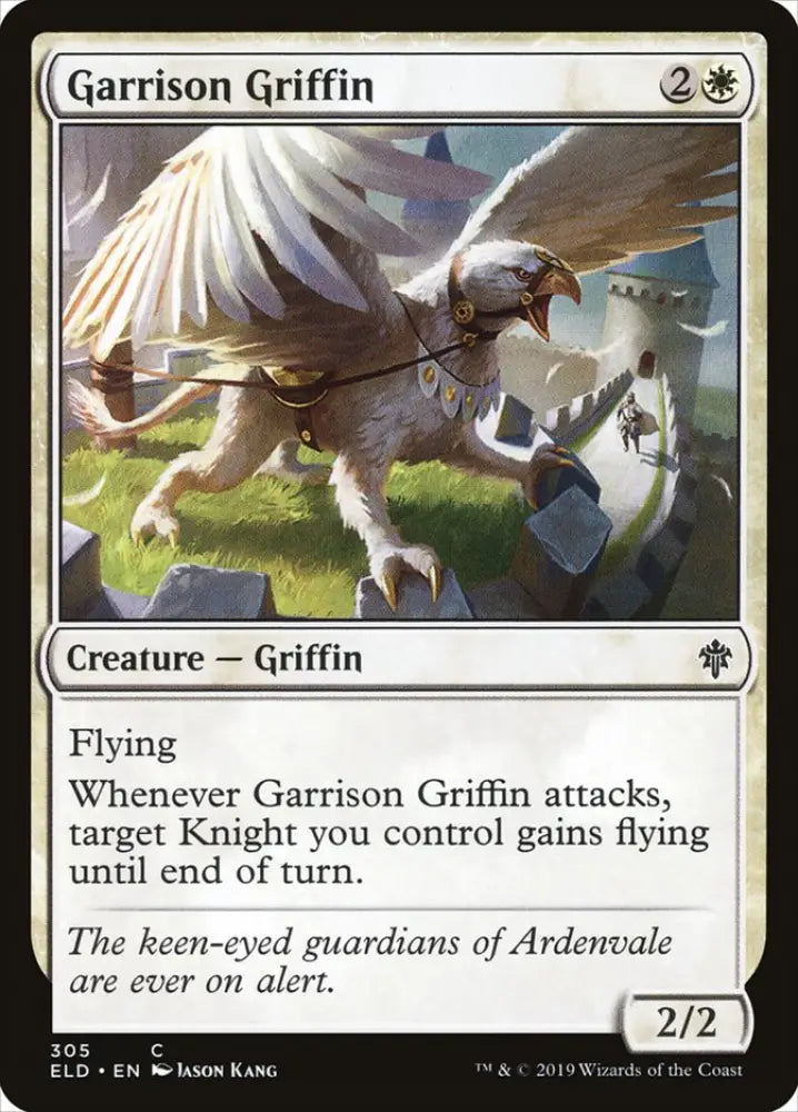 Garrison Griffin [Throne of Eldraine] - MTG Single