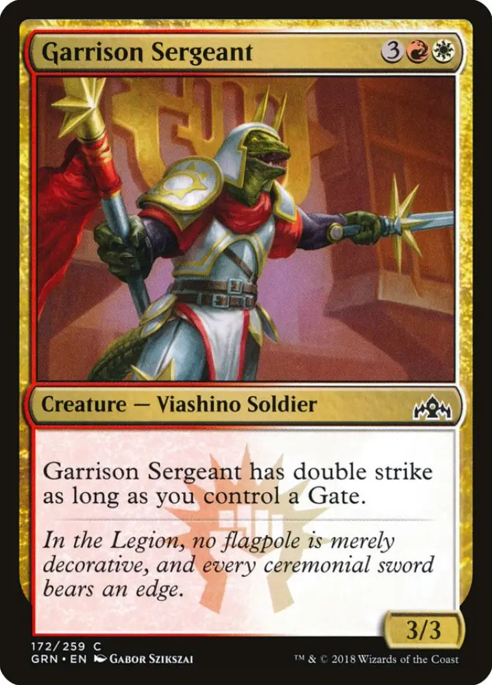 Garrison Sergeant [Guilds of Ravnica] - MTG Single